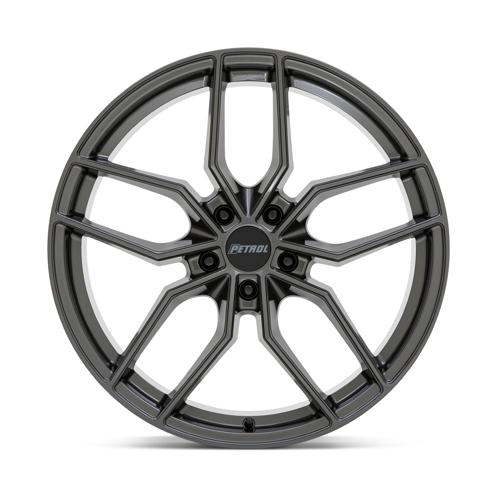 Petrol P5C 17x8 Gloss Gunmetal 35mm ET 76.1mm CB 5x120