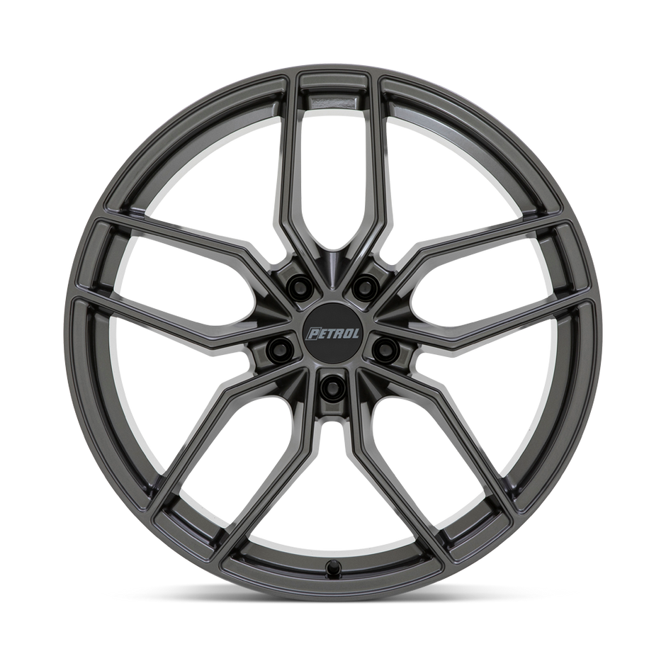 Petrol P5C 17x8 Gloss Gunmetal 35mm ET 76.1mm CB 5x120