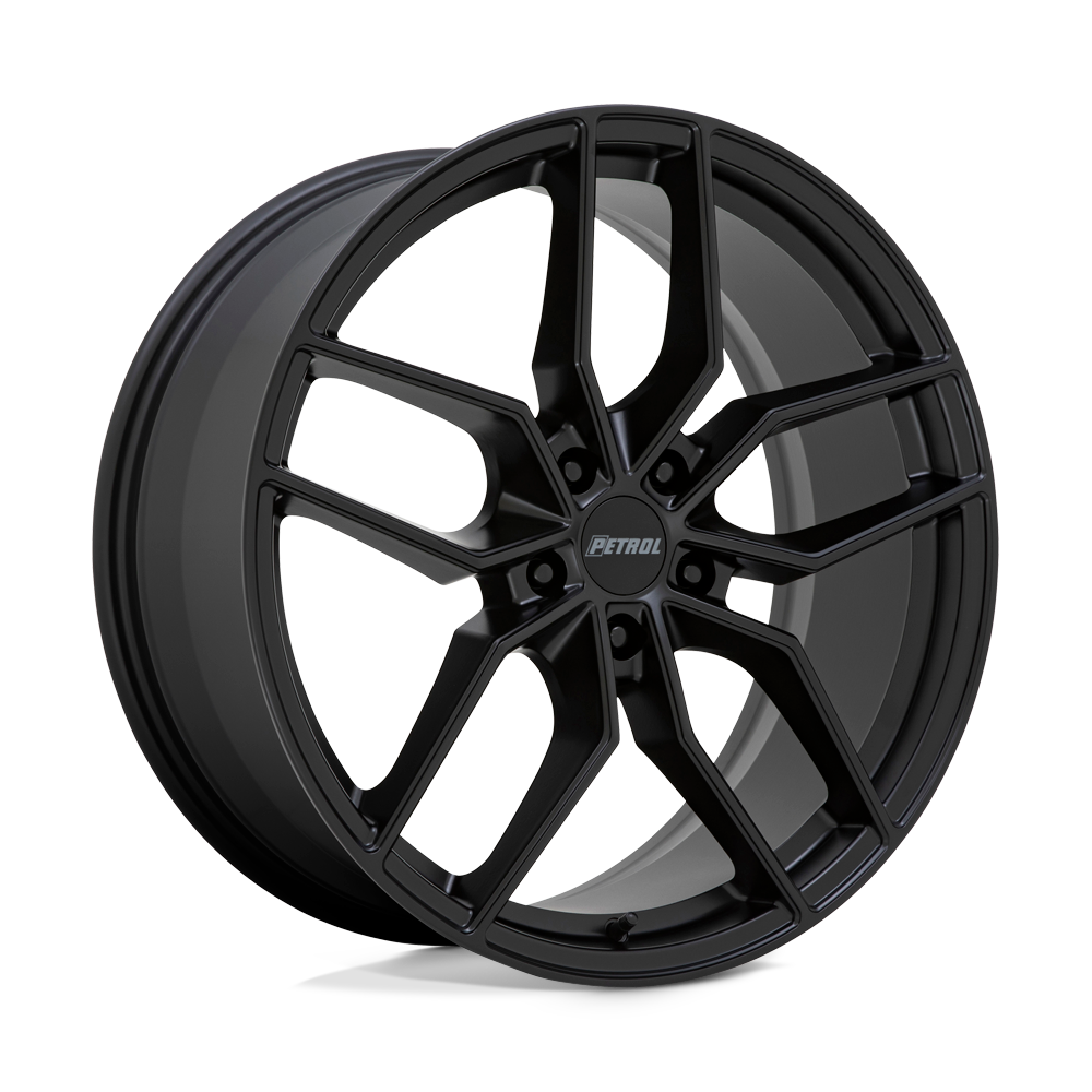 Petrol P5C 17x8 Matte Black 35mm ET 76.1mm CB 5x120