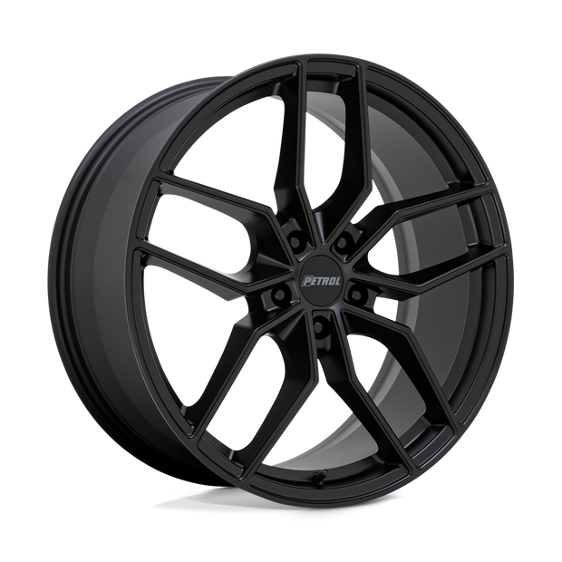 Petrol P5C 17x8 Matte Black 35mm ET 76.1mm CB 5x120