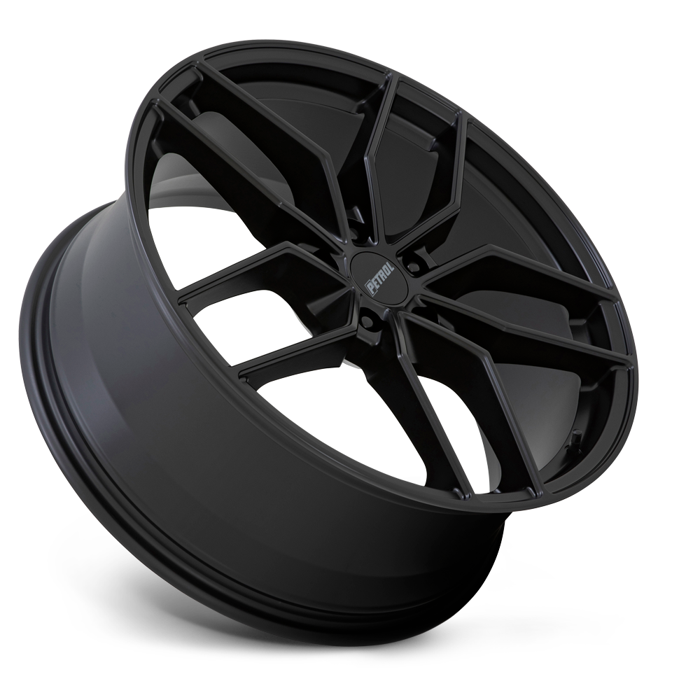 Petrol P5C 17x8 Matte Black 35mm ET 76.1mm CB 5x120