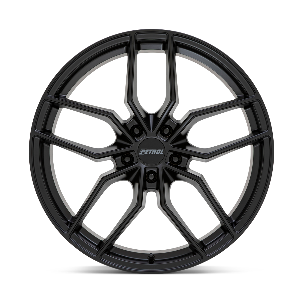 Petrol P5C 17x8 Matte Black 35mm ET 76.1mm CB 5x120