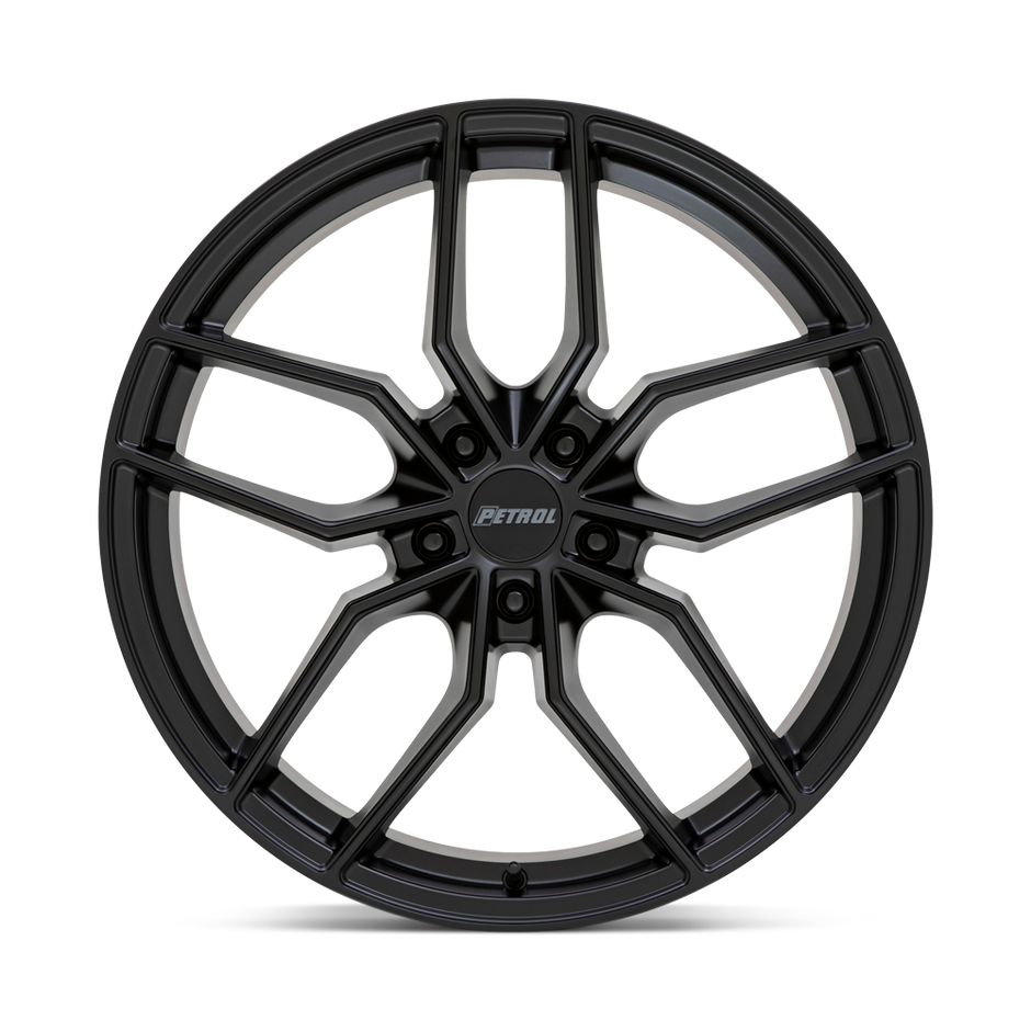 Petrol P5C 17x8 Matte Black 35mm ET 76.1mm CB 5x120