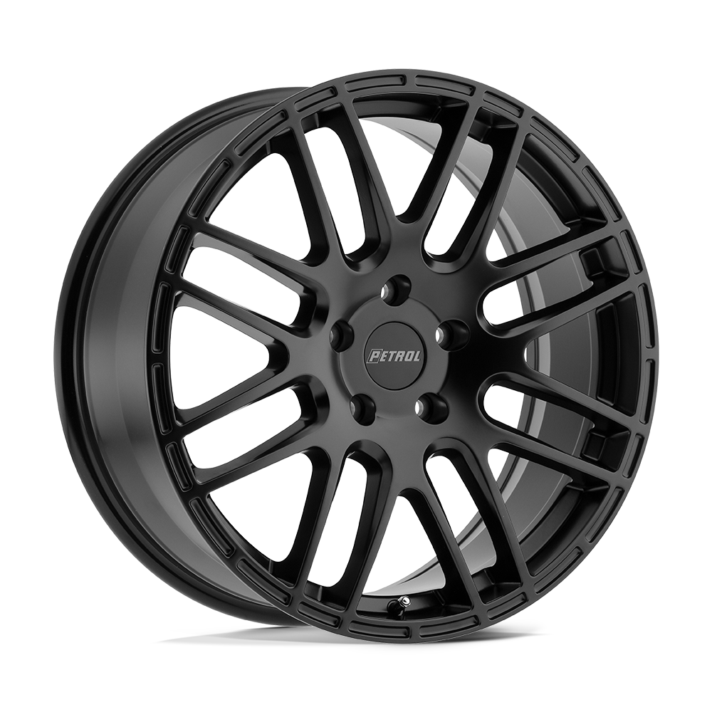 Petrol P6A 17x7.5 Matte Black 35mm ET 72.1mm CB 5x100