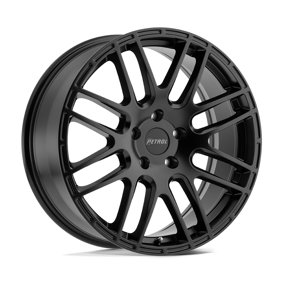 Petrol P6A 17x7.5 Matte Black 35mm ET 72.1mm CB 5x100
