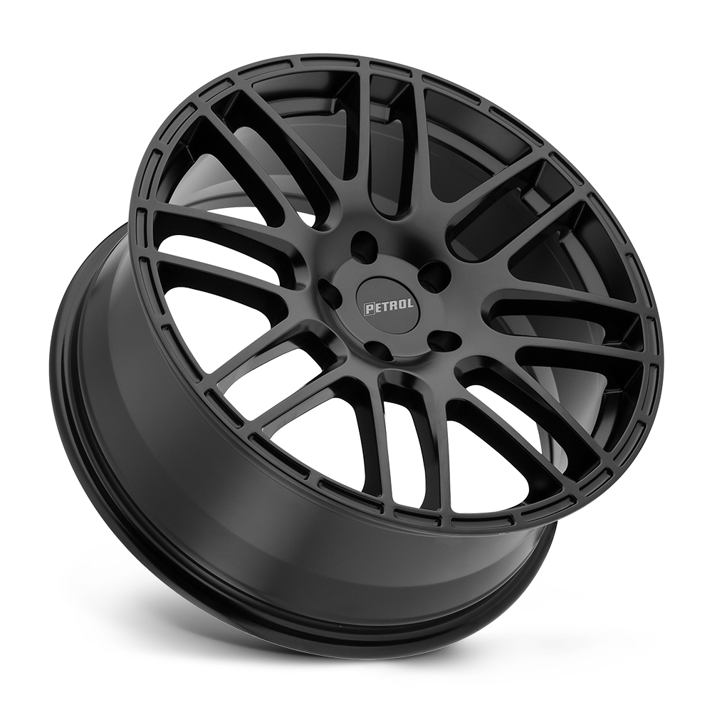 Petrol P6A 17x7.5 Matte Black 35mm ET 72.1mm CB 5x100