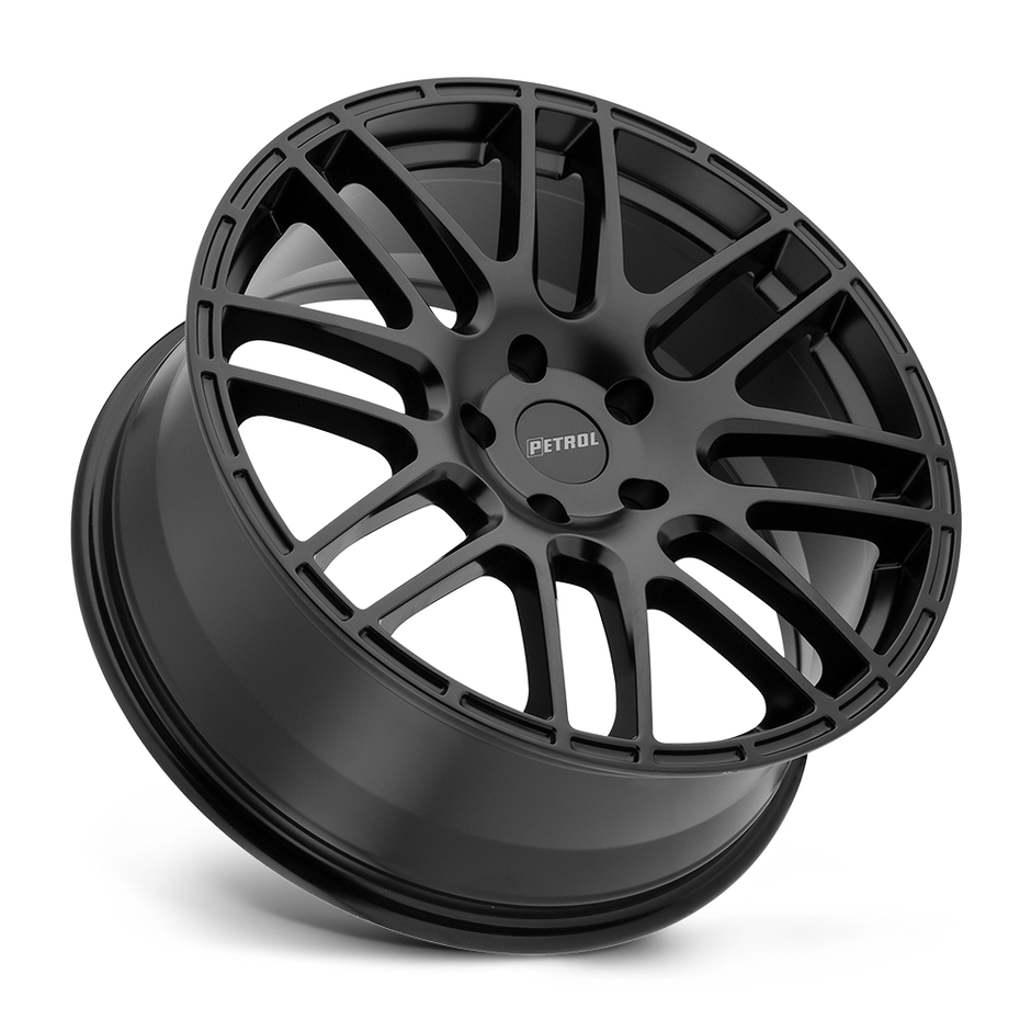 Petrol P6A 17x7.5 Matte Black 35mm ET 72.1mm CB 5x100