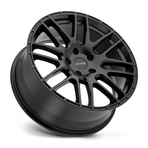Petrol P6A 17x7.5 Matte Black 35mm ET 72.1mm CB 5x100