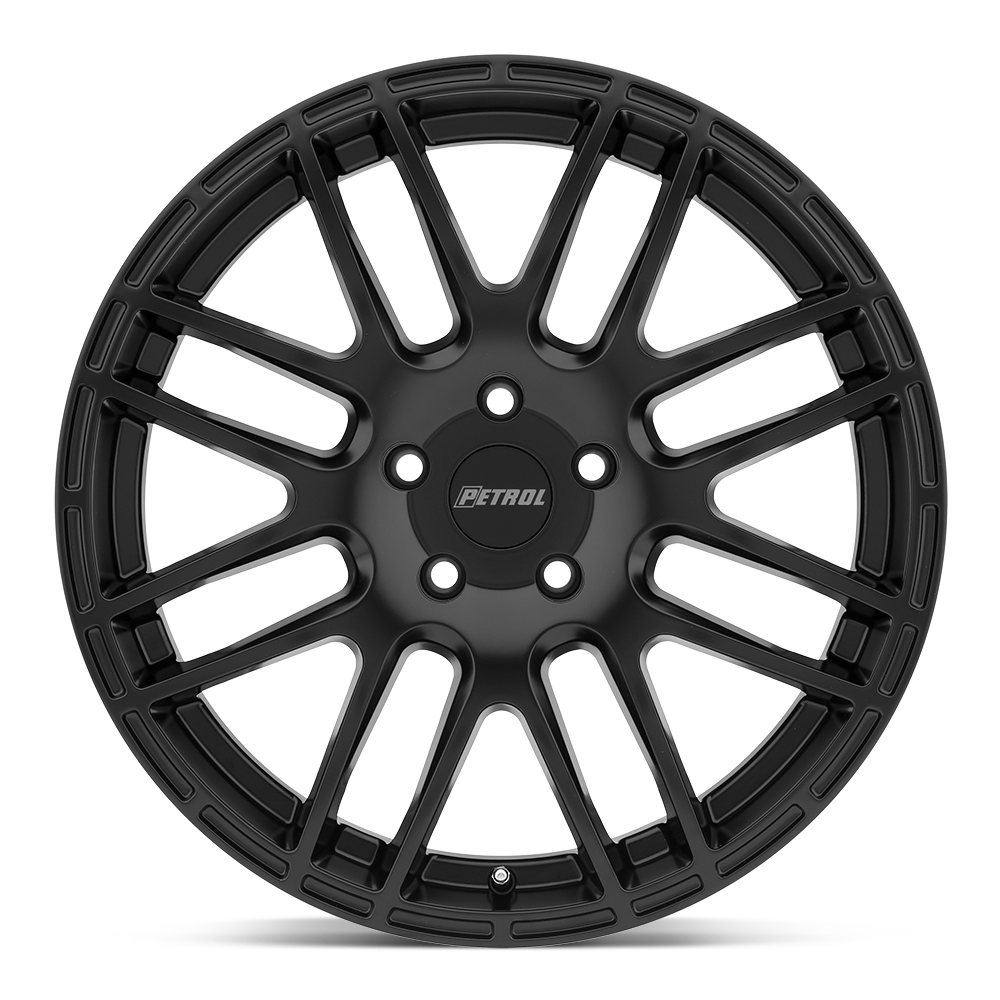 Petrol P6A 17x7.5 Matte Black 35mm ET 72.1mm CB 5x100