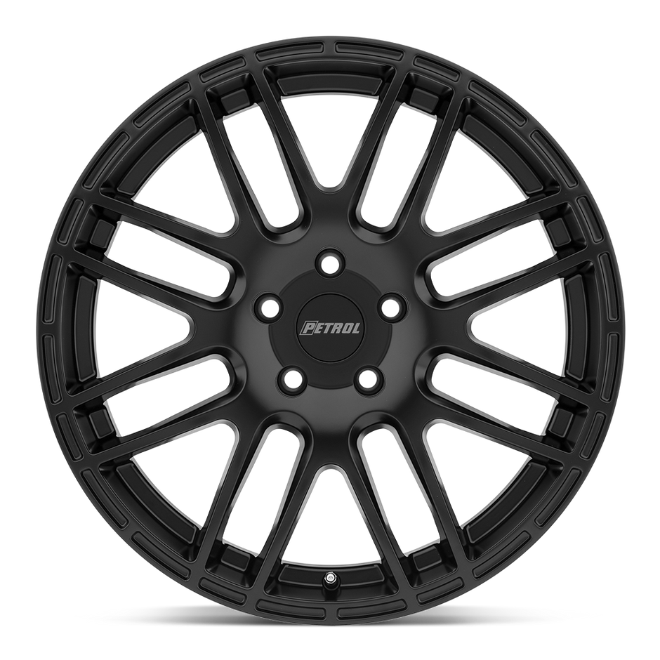 Petrol P6A 17x7.5 Matte Black 35mm ET 72.1mm CB 5x100