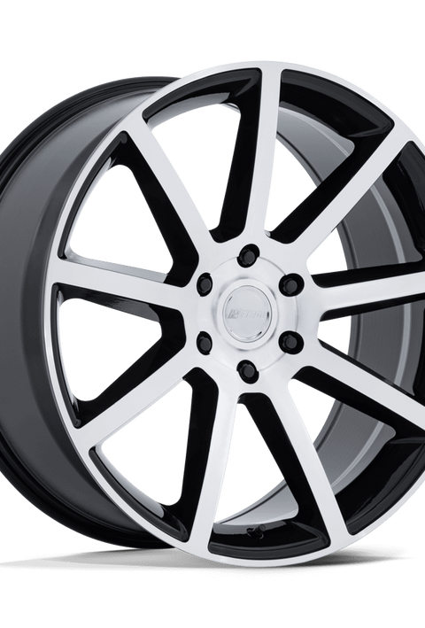 Petrol PE007 P6E 20x9.5 Gloss Black w/Machined Face 30mm ET 87.1mm CB 6x135