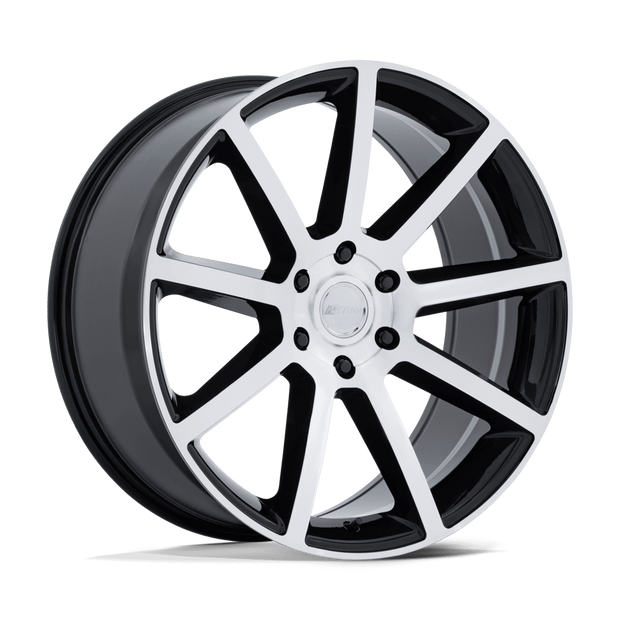 Petrol PE007 P6E 22x9.5 Gloss Black w/Machined Face 25mm ET 106.1mm CB 6x139.7