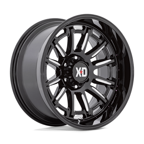 XD Wheels XD865 Phoenix 20x9 Gloss Black Milled wheel