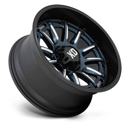 XD Wheels XD865 Phoenix 20x9 Metallic Blue Milled w/Black Lip wheel