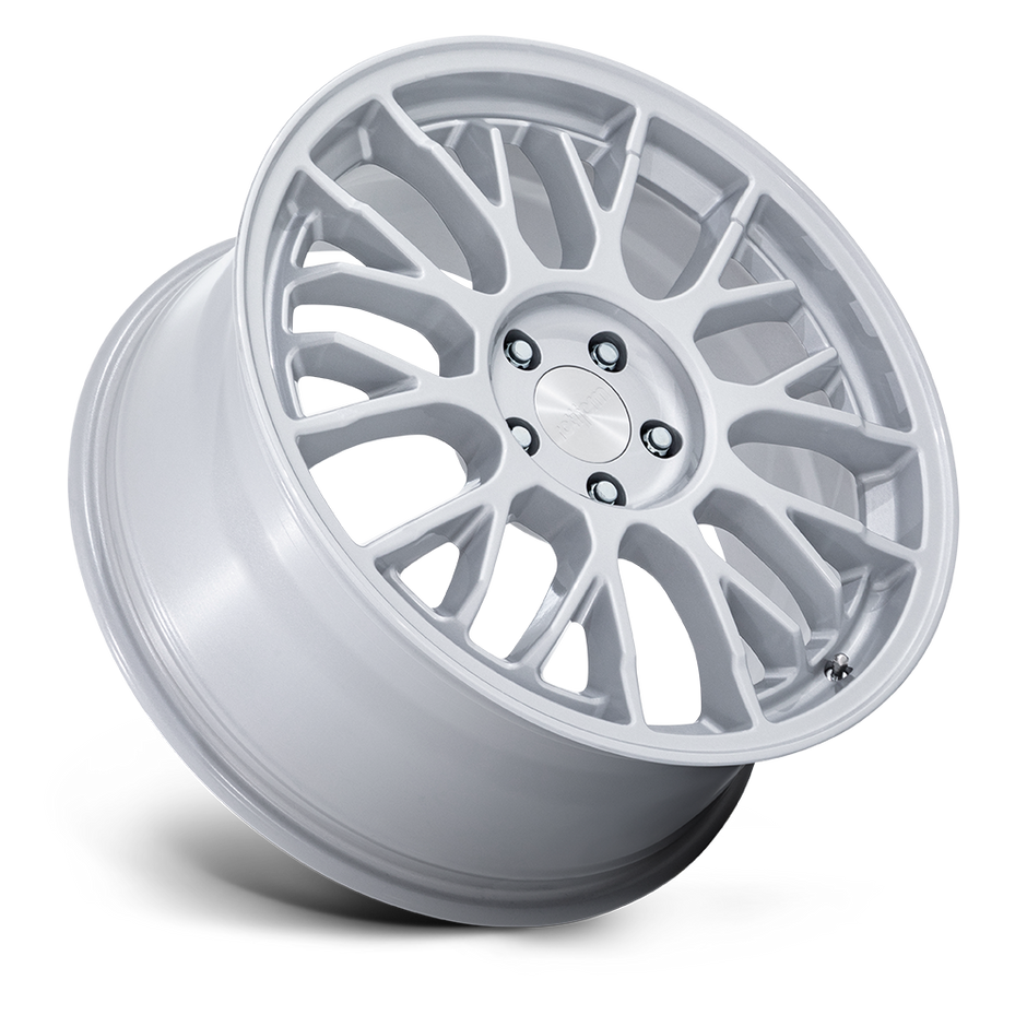 Rotiform RC204 PHX 20x10 Gloss Silver 35mm ET 66.56mm CB 5x112