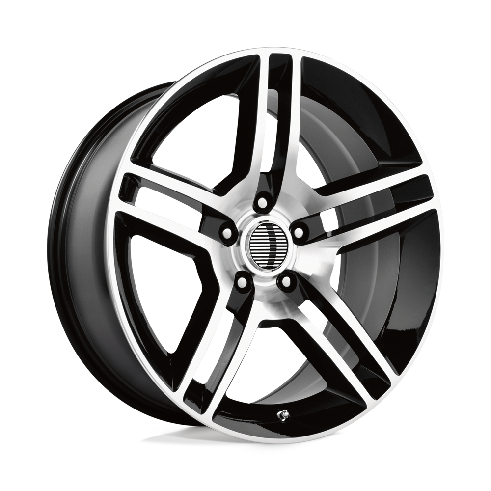 Performance Replicas PR101 18x10 Gloss Black Machined 24mm ET 70.7mm CB 5x114.3