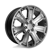 Performance Replicas PR113 22x9 Hyper Silver Dark w/Accents 24mm ET 78.1mm CB 6x139.7