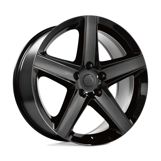 Performance Replicas PR129 20x10 Gloss Black 50mm ET 71.5mm CB 5x127