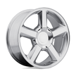 Performance Replicas PR131 20x8.5 Polished w/Clear Coat 31mm ET 78.1mm CB 6x139.7