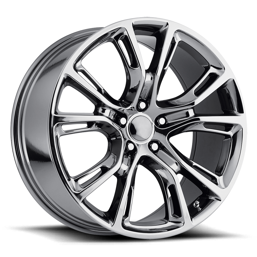 Performance Replicas PR137 20x9 Black Chrome 34mm ET 71.5mm CB 5x127