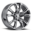 Performance Replicas PR137 20x9 Black Chrome 34mm ET 71.5mm CB 5x127