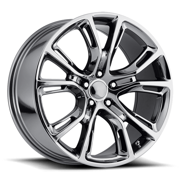 Performance Replicas PR137 20x9 Black Chrome 34mm ET 71.5mm CB 5x127