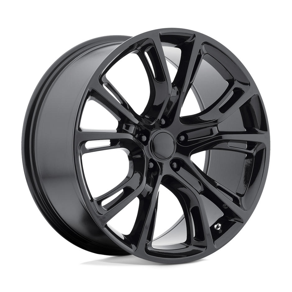 Performance Replicas PR137 20x10 Gloss Black 50mm ET 71.5mm CB 5x127