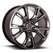 Performance Replicas PR137 20x9 Hyper Silver Dark 34mm ET 71.5mm CB 5x127