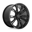 Performance Replicas PR137 20x10 Matte Black 50mm ET 71.5mm CB 5x127