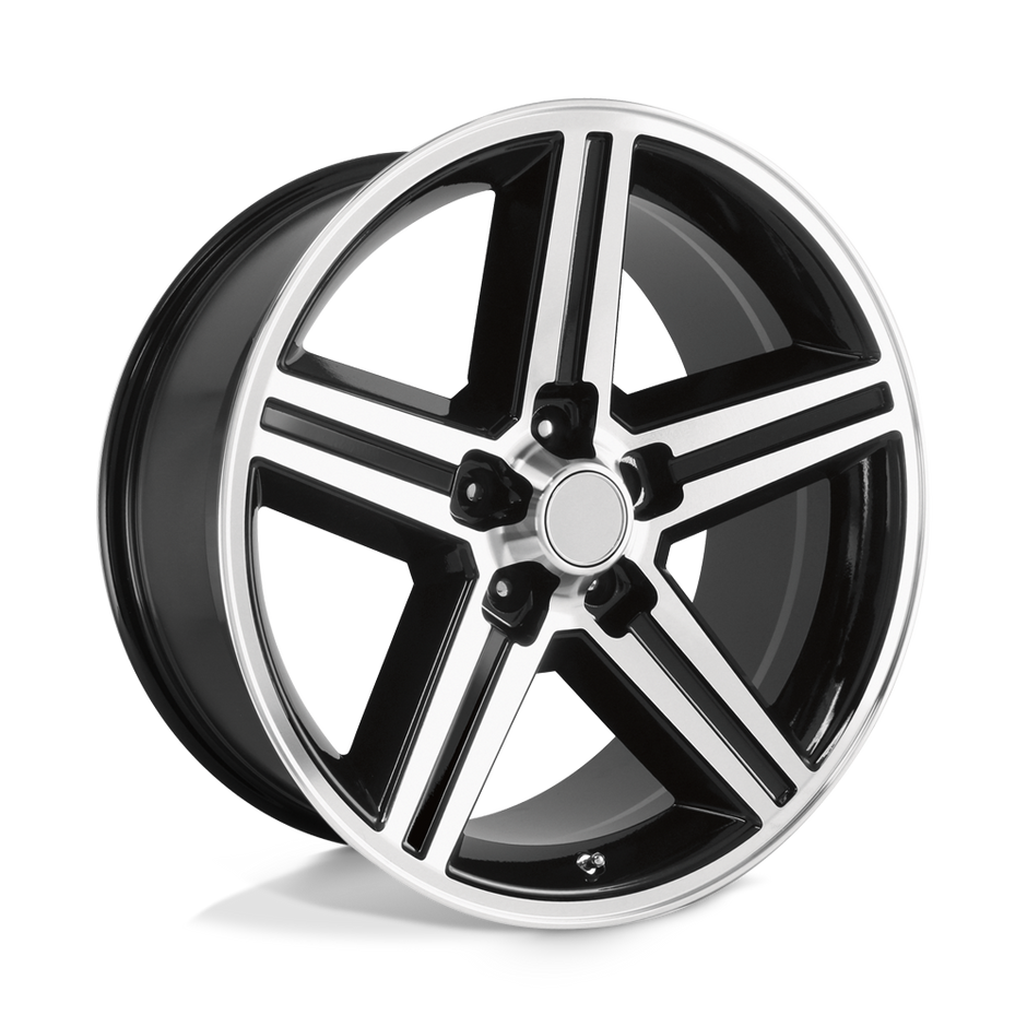 Performance Replicas PR148 20x8 Gloss Black Machined 0mm ET 73.1mm CB 5x120.65