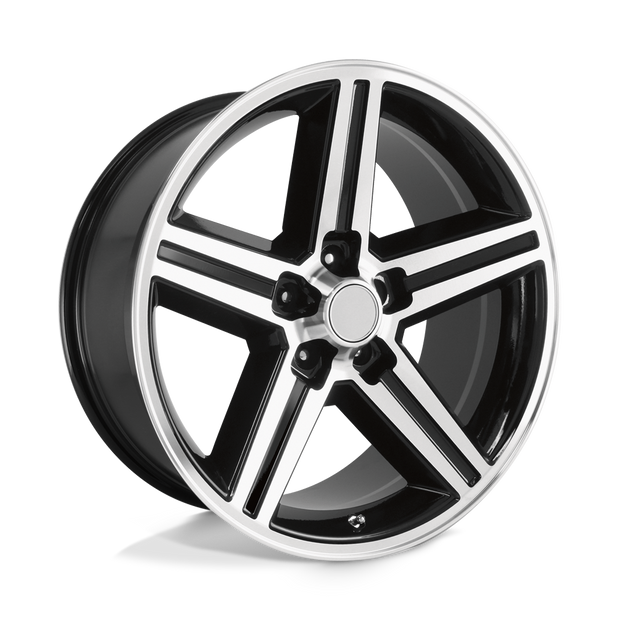 Performance Replicas PR148 20x8 Gloss Black Machined 0mm ET 73.1mm CB 5x120.65