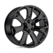 Performance Replicas PR166 22x9 Gloss Black 24mm ET 78.1mm CB 6x139.7