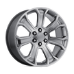 Performance Replicas PR166 22x9 Hyper Silver 24mm ET 78.1mm CB 6x139.7