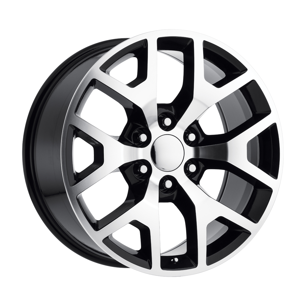Performance Replicas PR169 22x9 Gloss Black w/Machined Spokes 28mm ET 78.1mm CB 6x139.7