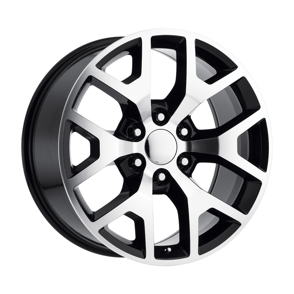 Performance Replicas PR169 22x9 Gloss Black w/Machined Spokes 28mm ET 78.1mm CB 6x139.7