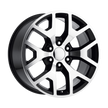 Performance Replicas PR169 22x9 Gloss Black w/Machined Spokes 28mm ET 78.1mm CB 6x139.7