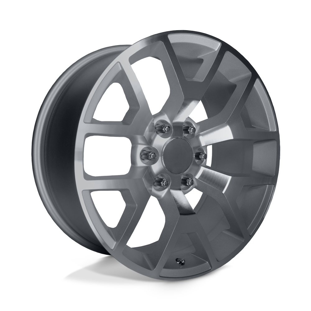 Performance Replicas PR169 22x9 Silver w/Machined Spokes 28mm ET 78.1mm CB 6x139.7