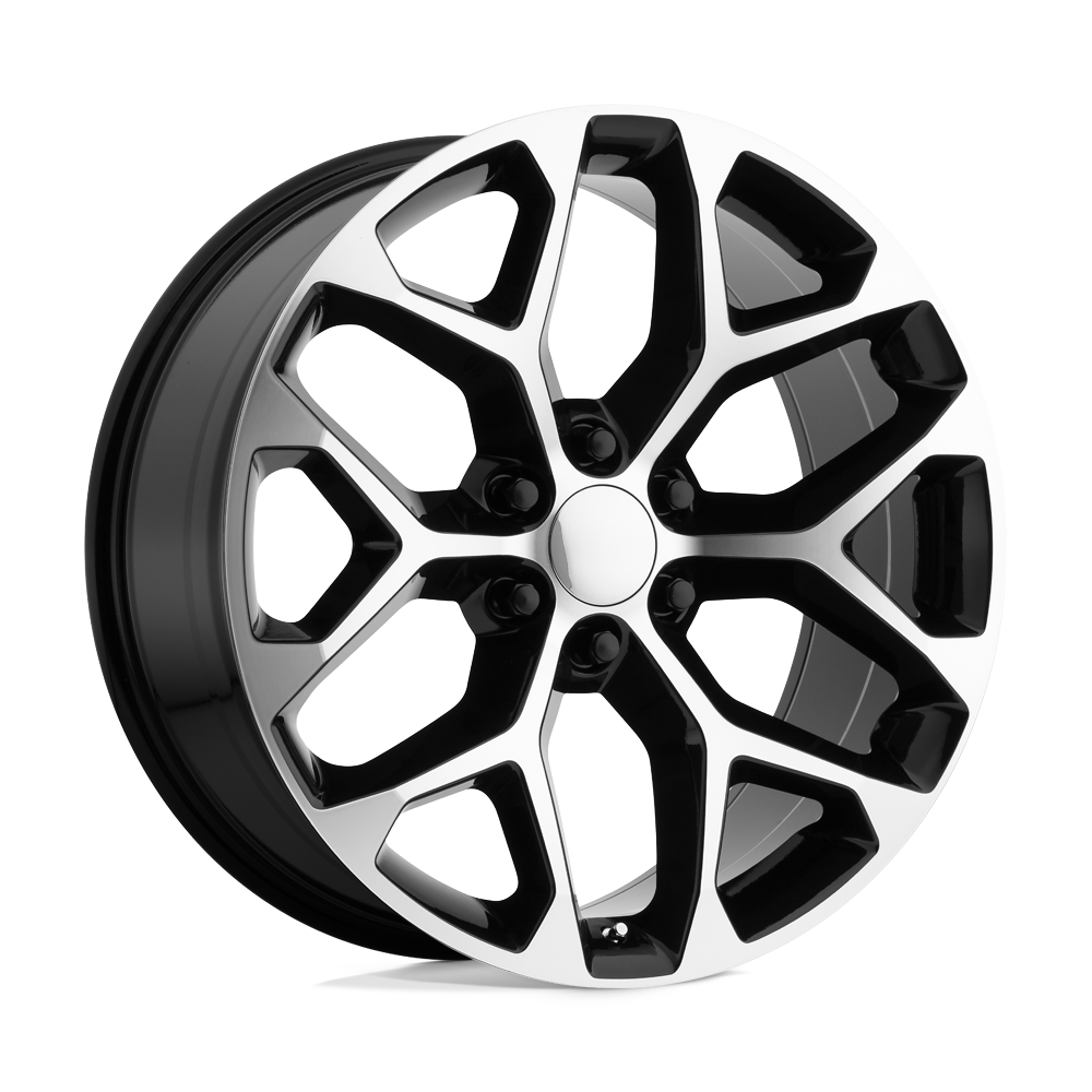Performance Replicas PR176 22x9 Gloss Black Machined 24mm ET 78.1mm CB 6x139.7