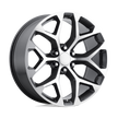 Performance Replicas PR176 22x9 Gunmetal Machined 24mm ET 78.1mm CB 6x139.7