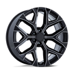 Performance Replicas PR177 22x9 Gloss Black Milled 24mm ET 78.1mm CB 6x139.7