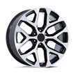 Performance Replicas PR177 22x9 Gloss Black w/Machined Face 24mm ET 78.1mm CB 6x139.7