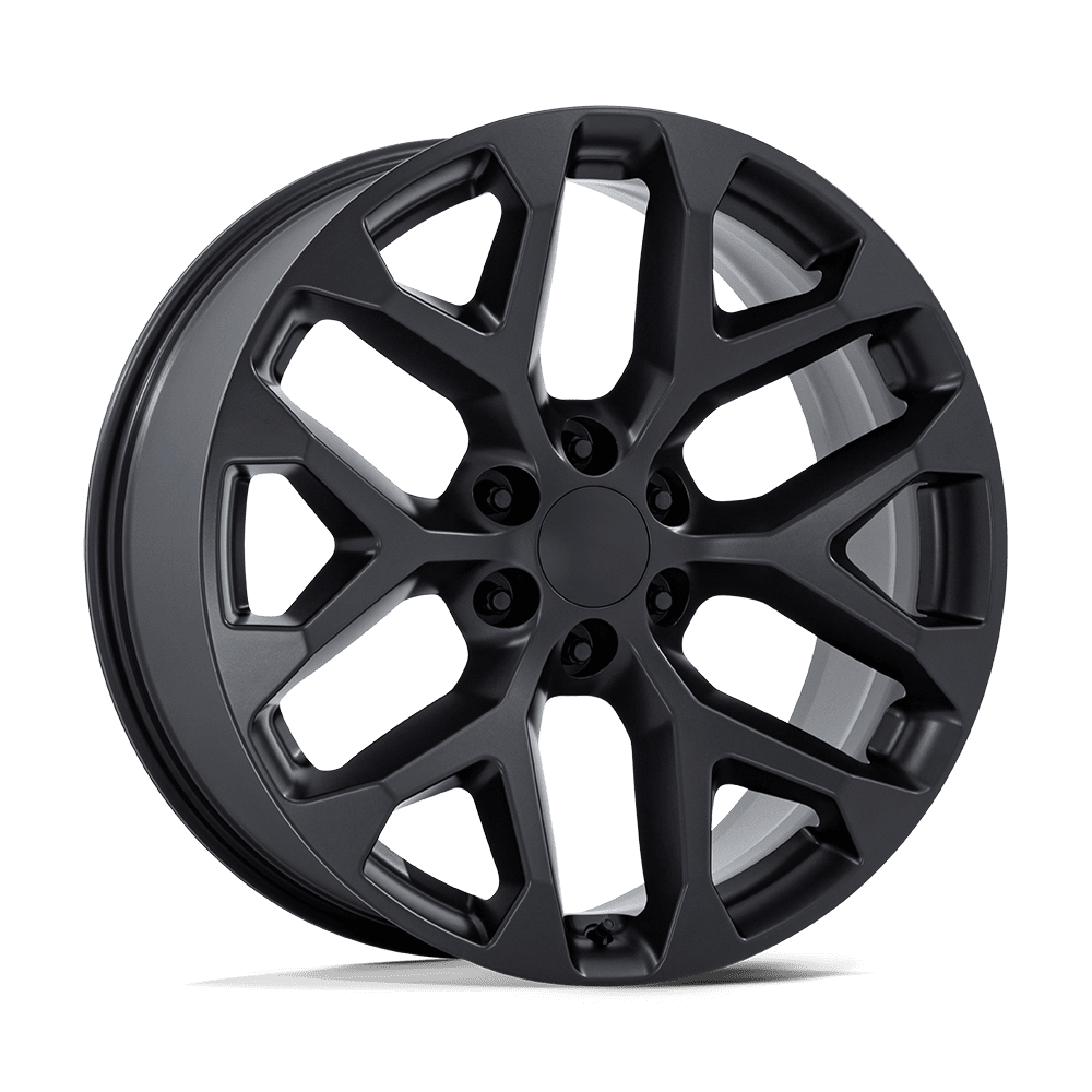 Performance Replicas PR177 22x9 Satin Black 24mm ET 78.1mm CB 6x139.7