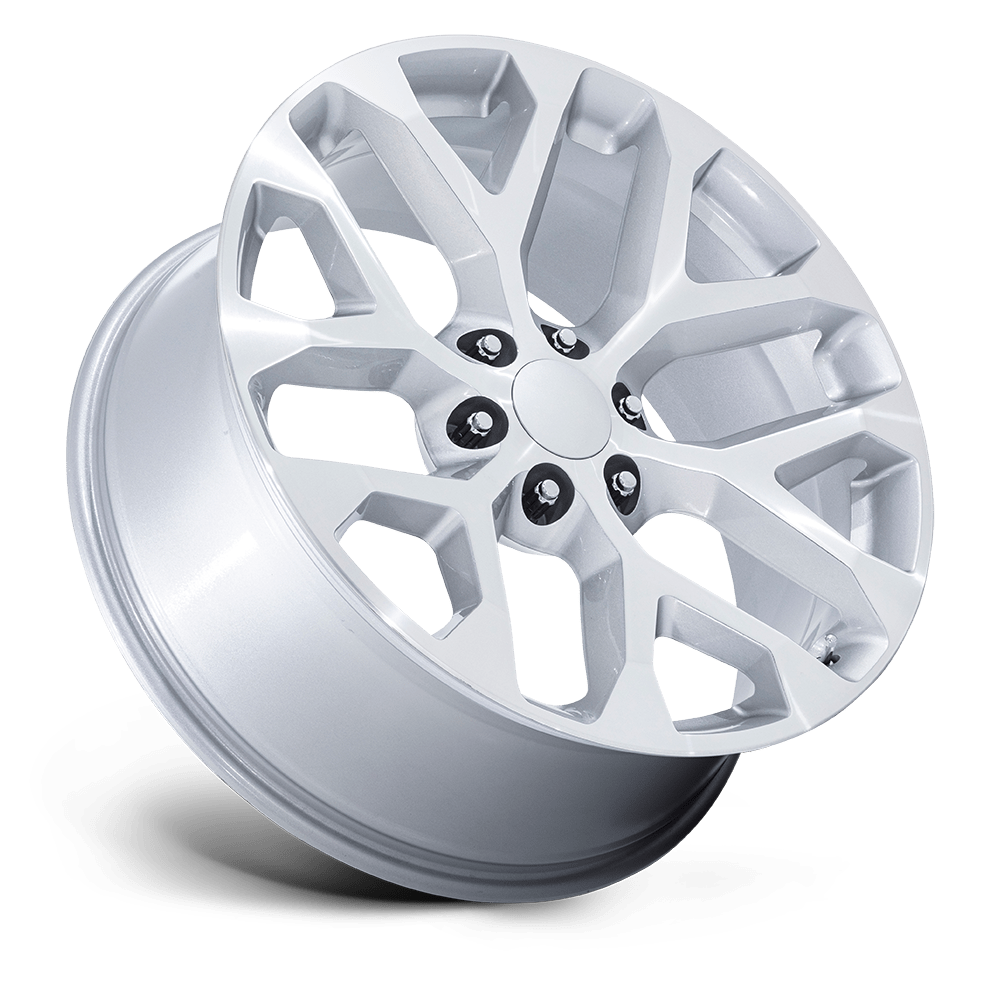 Performance Replicas PR177 22x9 Silver Machined 24mm ET 78.1mm CB 6x139.7