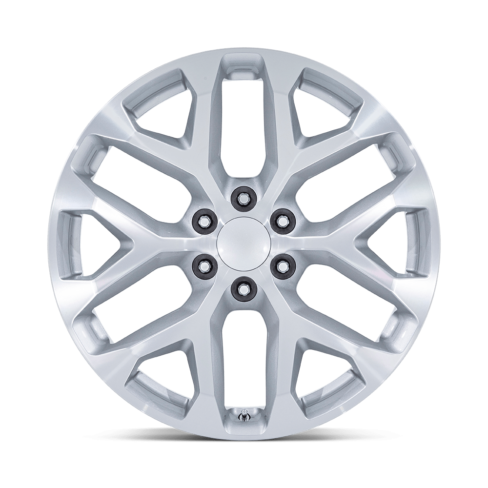 Performance Replicas PR177 22x9 Silver Machined 24mm ET 78.1mm CB 6x139.7
