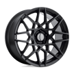 Performance Replicas PR178 18x10 Satin Black 45mm ET 70.7mm CB 5x114.3