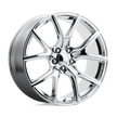 Performance Replicas PR181 20x9 Chrome 34mm ET 71.5mm CB 5x127