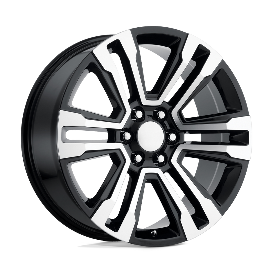 Performance Replicas PR182 22x9 Gloss Black Machined 24mm ET 78.1mm CB 6x139.7