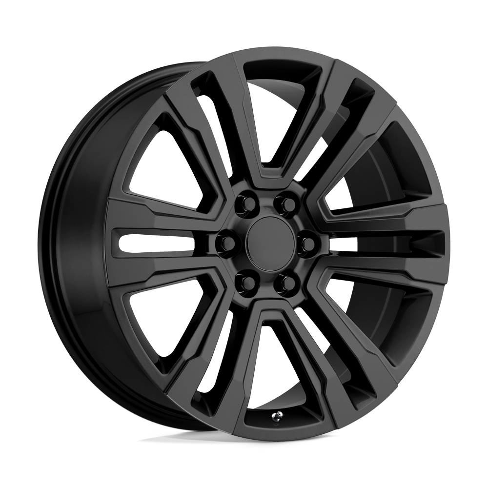 Performance Replicas PR182 22x9 Satin Black 24mm ET 78.1mm CB 6x139.7