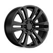 Performance Replicas PR182 22x9 Satin Black 24mm ET 78.1mm CB 6x139.7