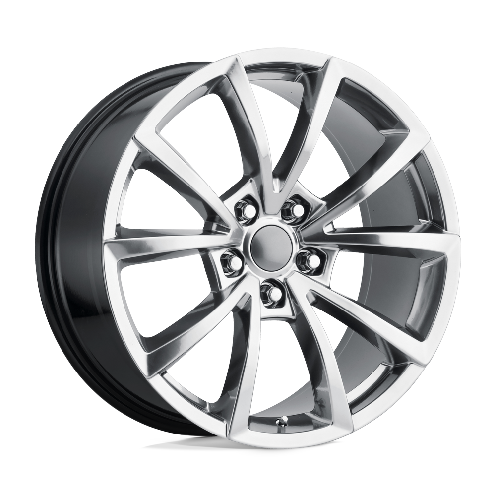 Performance Replicas PR184 20x10 Hyper Silver Dark 50mm ET 71.5mm CB 5x127